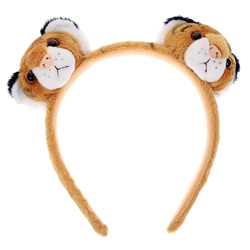 OATIPHO tierisches Stirnband Tiger Kostüm Haarband Gastgeschenke für Dschungelpartys tier haarreif tierhaarreifen Panda-Geschenke Kinderkleid Accessoires verkleiden Tiger-Stirnband von OATIPHO