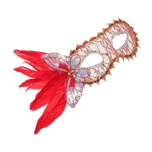 OATIPHO Maskenballmaske Aus Spitze Venezianische Halbmaske Karnevalskostüme Für Damen Für Halloween-partys OATIPHO Maskenballmaske Aus Spitze Venezianische Halbmaske Karnevalskostüme Für Damen Für Halloween-partys von OATIPHO