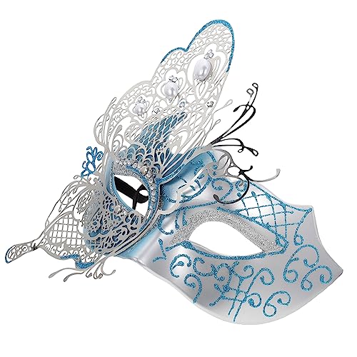 OATIPHO Venezianische Maske für Frauen Halbgesichtsmaske für Halloween Karneval und Maskerade Events Elastischem Band Komfortabel und Leicht OATIPHO Venezianische Maske für Frauen Halbgesichtsmaske für Halloween Karneval und Maskerade Events Elastischem Band Komfortabel und Leicht von OATIPHO