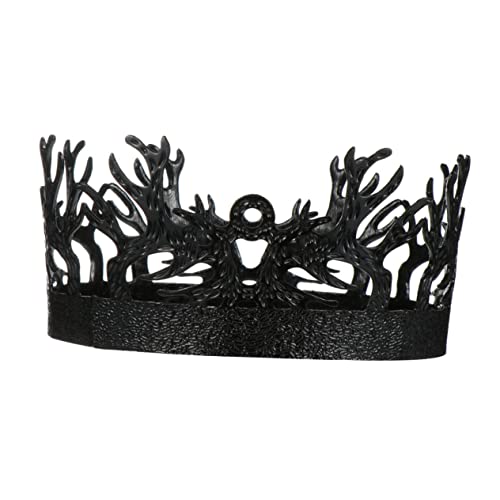 OATIPHO Vintage Hofkrone Braut- Kronen Festival Kostüme für Erwachsene König diadem dvd the crown Schmuckkrone Hochzeitskrone schwarze antike Krone gotische Tiara Legierung Black OATIPHO Vintage Hofkrone Braut- Kronen Festival Kostüme für Erwachsene König diadem dvd the crown Schmuckkrone Hochzeitskrone schwarze antike Krone gotische Tiara Legierung Black von OATIPHO