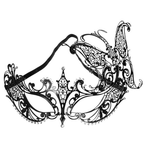 OATIPHO Wasserdiamant Maske für Damen Einzigartige Metall Maske für Karneval Halloween und Maskenbälle für Partys OATIPHO Wasserdiamant Maske für Damen Einzigartige Metall Maske für Karneval Halloween und Maskenbälle für Partys von OATIPHO