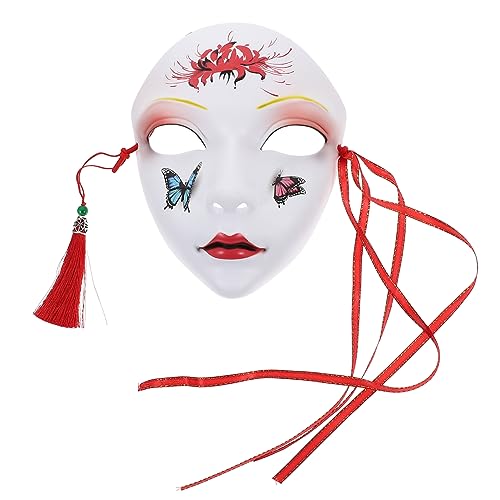 OATIPHO handgezeichnete partymasken Augenmaske Ball Abschlussball Maske Gesichts- halloween masken halloweenmaske dekoration halloween deko Party-Gesichtsmaske Schönheitsmaske ABS-Material von OATIPHO