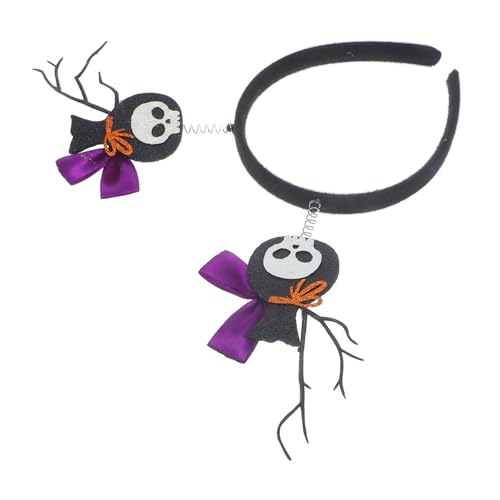 OATIPHO -stirnband Verkleiden Sie Haarreifen Halloween-party-haarband -cosplay-kopfschmuck Halloween-kopfschmuck Halloween-cosplay-stirnband Gefühlt Schwarz von OATIPHO