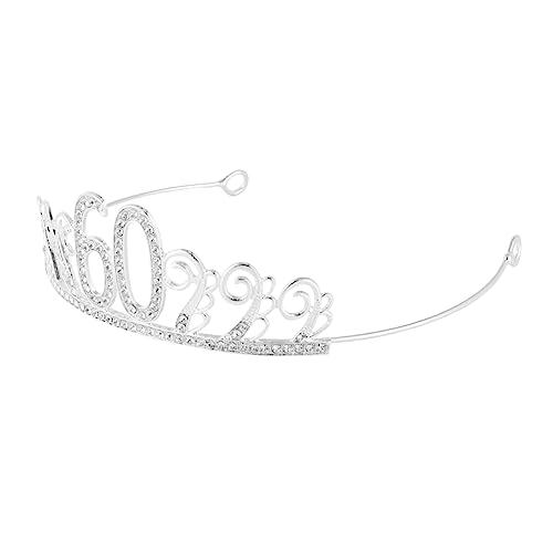 Silberne Kristallkrone Tortenaufsatz für Kuchendekoration mit Rhinestones Zubehör für Geburtstagsfeiern und Hochzeiten Langlebig und Ansprechend Silberne Kristallkrone Tortenaufsatz für Kuchendekoration mit Rhinestones Zubehör für Geburtstagsfeiern und Hochzeiten Langlebig und Ansprechend von OATIPHO
