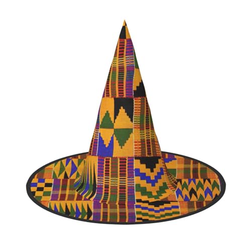 OAZCVBNN Afrikanische ethnische Muster Druck Unisex Halloween Hexe Hut für Karneval Cosplay faltbare Mütze und Themenpartys OAZCVBNN Afrikanische ethnische Muster Druck Unisex Halloween Hexe Hut für Karneval Cosplay faltbare Mütze und Themenpartys von OAZCVBNN