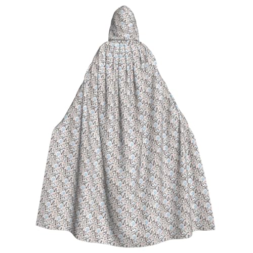 OAZCVBNN Barber Supplies Halloween-Kapuzenumhang für Erwachsene, Kinder, Unisex, mittelalterliches Cosplay-Kostüm OAZCVBNN Barber Supplies Halloween-Kapuzenumhang für Erwachsene, Kinder, Unisex, mittelalterliches Cosplay-Kostüm von OAZCVBNN