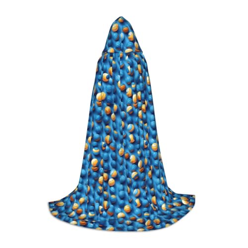 OAZCVBNN Blauer Volleyball-Druck, Zauberer-Robe, Halloween und Karneval, Partys, Kapuzenumhang für Männer, Frauen, Teenager, Kinder OAZCVBNN Blauer Volleyball-Druck, Zauberer-Robe, Halloween und Karneval, Partys, Kapuzenumhang für Männer, Frauen, Teenager, Kinder von OAZCVBNN