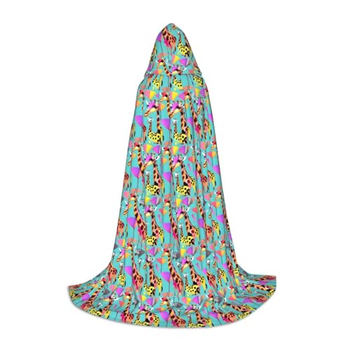 OAZCVBNN Bunte Schürze Zauberer Giraffe Druck Halloween Karneval Party für Männer Frauen Teenager Kinder OAZCVBNN Bunte Schürze Zauberer Giraffe Druck Halloween Karneval Party für Männer Frauen Teenager Kinder von OAZCVBNN