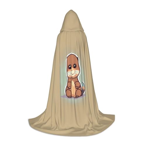 OAZCVBNN Cartoon-Umhang mit süßem Otter-Druck, Zauberer-Robe, Halloween und Karneval, Partys, Kapuzenumhang für Männer, Frauen, Teenager, Kinder OAZCVBNN Cartoon-Umhang mit süßem Otter-Druck, Zauberer-Robe, Halloween und Karneval, Partys, Kapuzenumhang für Männer, Frauen, Teenager, Kinder von OAZCVBNN