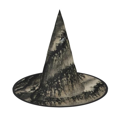 OAZCVBNN Chinesische Malerei Druck Hut Unisex Halloween Hexen für Karneval Cosplay faltbare Kappe OAZCVBNN Chinesische Malerei Druck Hut Unisex Halloween Hexen für Karneval Cosplay faltbare Kappe von OAZCVBNN