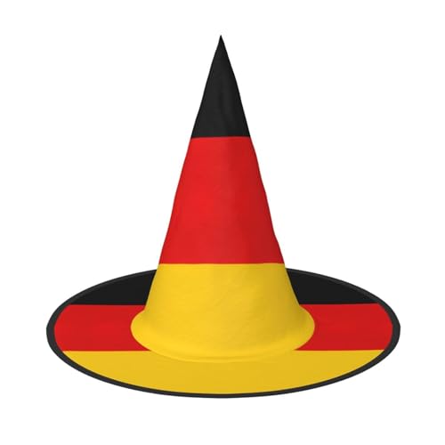 OAZCVBNN Deutsche Flagge Druck Unisex Halloween Hexe Hut Für Karneval Cosplay Faltbare Kappe Und Thema Parteien OAZCVBNN Deutsche Flagge Druck Unisex Halloween Hexe Hut Für Karneval Cosplay Faltbare Kappe Und Thema Parteien von OAZCVBNN
