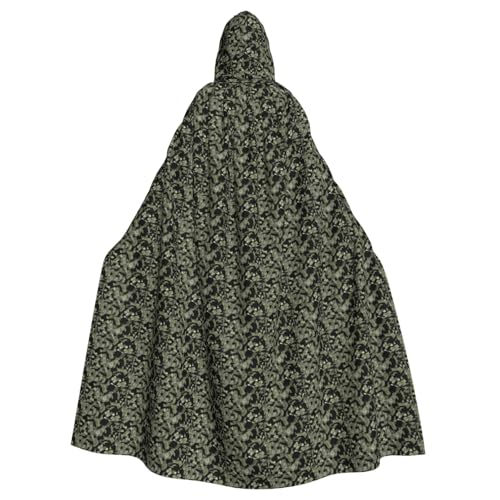 OAZCVBNN Dollarzeichen Gelddruck Halloween Kapuzenumhang volle Länge Erwachsene Kinder Unisex Mittelalter Cosplay Kostüm von OAZCVBNN