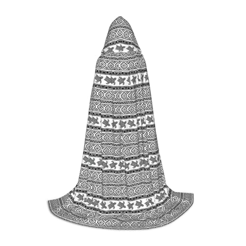 OAZCVBNN Ethnischer Schildkröten-gestreifter Zauberer-Umhang für Halloween und Karneval, Partys, Kapuzenumhang für Männer, Frauen, Teenager, Kinder OAZCVBNN Ethnischer Schildkröten-gestreifter Zauberer-Umhang für Halloween und Karneval, Partys, Kapuzenumhang für Männer, Frauen, Teenager, Kinder von OAZCVBNN