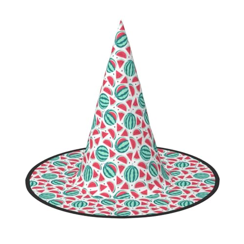 OAZCVBNN Früchte Wassermelone Druck Unisex Halloween Hexe Hut Für Karneval Cosplay Faltbare Kappe Und Themenpartys OAZCVBNN Früchte Wassermelone Druck Unisex Halloween Hexe Hut Für Karneval Cosplay Faltbare Kappe Und Themenpartys von OAZCVBNN