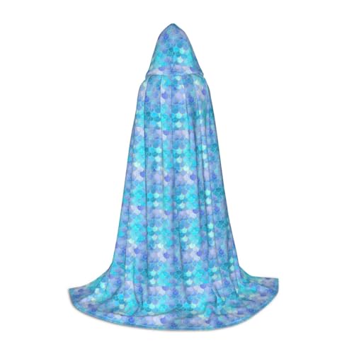 OAZCVBNN Goldene Meerjungfrau Schuppen Print Zauberer Bademantel Halloween und Karneval Party Mantel mit Kapuze für Männer Frauen Teenager Kinder OAZCVBNN Goldene Meerjungfrau Schuppen Print Zauberer Bademantel Halloween und Karneval Party Mantel mit Kapuze für Männer Frauen Teenager Kinder von OAZCVBNN