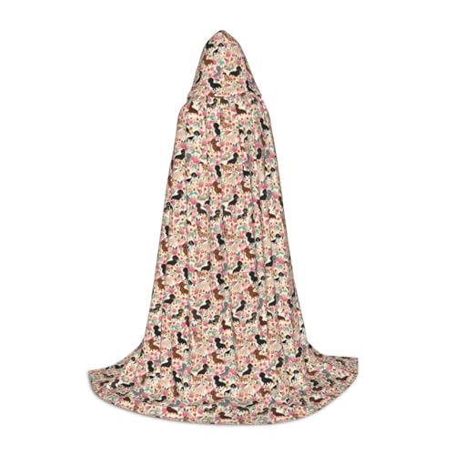 OAZCVBNN Kapuzenumhang mit Dackel-Aufdruck, für Halloween und Karneval, Partys, für Herren, Damen, Teenager, Kinder OAZCVBNN Kapuzenumhang mit Dackel-Aufdruck, für Halloween und Karneval, Partys, für Herren, Damen, Teenager, Kinder von OAZCVBNN