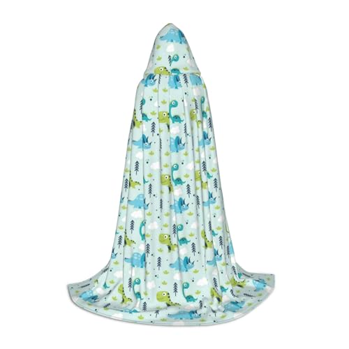 OAZCVBNN Kapuzenumhang mit Dinosaurier-Muster, Zauberer, für Halloween und Karneval, Partys, für Männer, Frauen, Teenager, Kinder OAZCVBNN Kapuzenumhang mit Dinosaurier-Muster, Zauberer, für Halloween und Karneval, Partys, für Männer, Frauen, Teenager, Kinder von OAZCVBNN