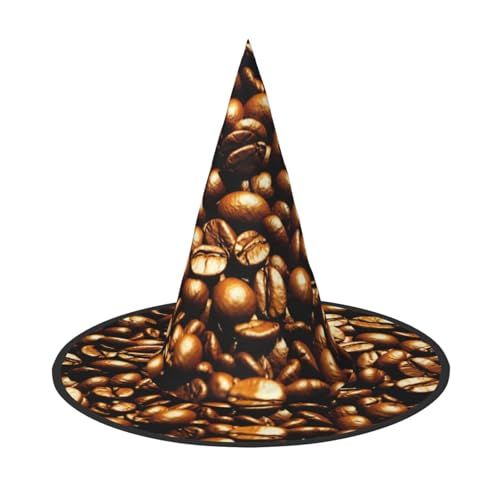 OAZCVBNN Lustige geröstete Kaffeebohnen Druck Unisex Halloween Hexe Hut Für Karneval Cosplay Faltbare Kappe Und Themenpartys OAZCVBNN Lustige geröstete Kaffeebohnen Druck Unisex Halloween Hexe Hut Für Karneval Cosplay Faltbare Kappe Und Themenpartys von OAZCVBNN
