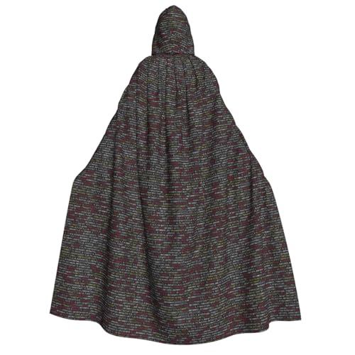 OAZCVBNN Rrx44z-500-Fe5fbc067bebdc7e9d61b99b4d985 Kapuzenumhang, Unisex, Erwachsene, für Halloween, Weihnachten, Karneval, Mottopartys, Kostüm von OAZCVBNN