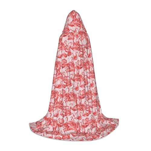 OAZCVBNN Zauber Bademantel mit Flamingo-Print Halloween und Karneval Party Kapuzenmantel für Männer Frauen Teenager Kinder, Schwarz, M OAZCVBNN Zauber Bademantel mit Flamingo-Print Halloween und Karneval Party Kapuzenmantel für Männer Frauen Teenager Kinder, Schwarz, M von OAZCVBNN