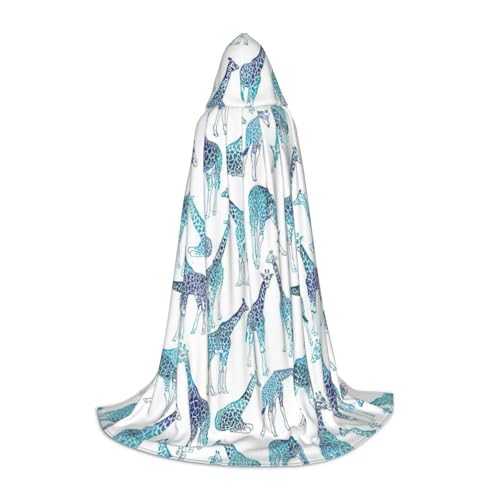 OAZCVBNN Zauberer-Bademantel mit Giraffenmuster, für Halloween und Karneval, Partys, Kapuzenumhang für Männer, Frauen, Teenager, Kinder OAZCVBNN Zauberer-Bademantel mit Giraffenmuster, für Halloween und Karneval, Partys, Kapuzenumhang für Männer, Frauen, Teenager, Kinder von OAZCVBNN