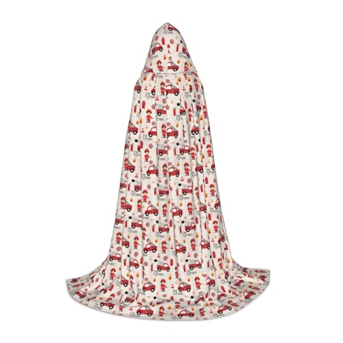 OAZCVBNN Zauberer-Robe mit Aufdruck "Little Boys And Girls in Firefighters" für Halloween und Karneval, Partys, Kapuzenumhang für Männer, Frauen, Teenager, Kinder OAZCVBNN Zauberer-Robe mit Aufdruck "Little Boys And Girls in Firefighters" für Halloween und Karneval, Partys, Kapuzenumhang für Männer, Frauen, Teenager, Kinder von OAZCVBNN