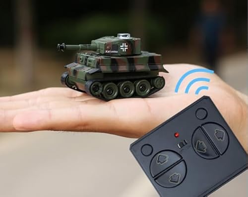 OBEST 2,4 GHz RC Panzer Militärfahrzeug,Mini Elektro Spielzeugauto für Kinder ab 8 Jahren Jungen und Mädchen von OBEST