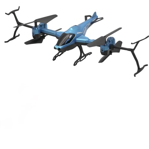 OBEST 2.4G Super Funktion RC Helikopter,Quadrocopter mit 3D Flips,15 Min Lange Flugzeit,Spielzeug Helikopter für Kinder（Blau） von OBEST