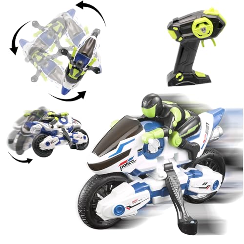 OBEST 2.4G ferngesteuertes Motorrad, ferngesteuertes Stunt-Motorrad, dreht Sich an Ort und Stelle/360°Drift, geeignet für Jungen und Mädchen Kinder Geschenke OBEST 2.4G ferngesteuertes Motorrad, ferngesteuertes Stunt-Motorrad, dreht Sich an Ort und Stelle/360°Drift, geeignet für Jungen und Mädchen Kinder Geschenke von OBEST