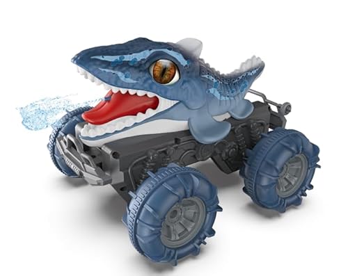 OBEST 2.4GHz Amphibisches 4WD-Ferngesteuertes Auto mit 360° Drehung, Wasserdicht, All-Terrain mit LED & 2 Akkus,Geschenk für Kinder 3-12 Jahre OBEST 2.4GHz Amphibisches 4WD-Ferngesteuertes Auto mit 360° Drehung, Wasserdicht, All-Terrain mit LED & 2 Akkus,Geschenk für Kinder 3-12 Jahre von OBEST