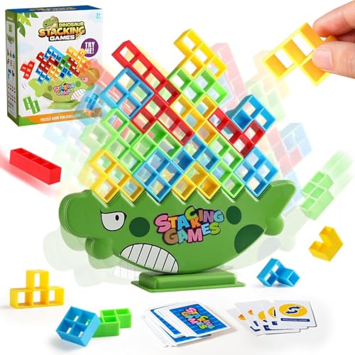 OBEST 64PCS Tower Spiel für Kinder Erwachsene,Tetris Tetra Balance Team Turm Game Montessori Spielzeug StapelspielTetris Spiel Stapelblöcke,Kinderspiel Geburtstag Geschenk OBEST 64PCS Tower Spiel für Kinder Erwachsene,Tetris Tetra Balance Team Turm Game Montessori Spielzeug StapelspielTetris Spiel Stapelblöcke,Kinderspiel Geburtstag Geschenk von OBEST