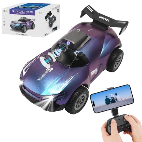 OBEST Fernbedienung Auto,2.4GHz WiFi Spielzeugauto,Mit Einer Drehbaren High Definition Kamera,intelligentes Go-Kart,das über EIN APP Telefon Gesteuert Werden Kann,EIN Geschenk für Jungen und Mädchen von OBEST