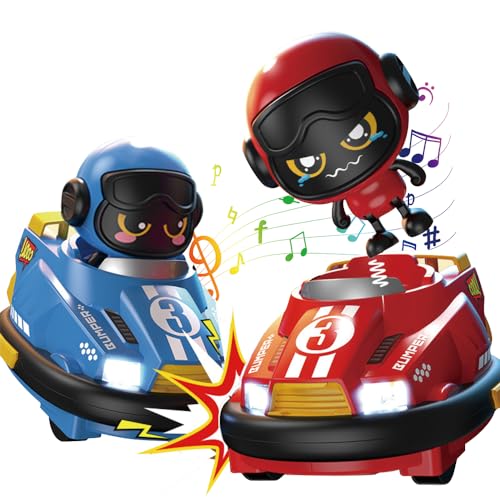 OBEST Ferngesteuertes Auto Spielzeug für Zwei Gegeneinander 2 Stück Kollision Spielzeugauto Kann Mehr als Eine Person Gegeneinander, mit Coolen Lichtern und Musik,Geschenke für Jungen und Mädchen OBEST Ferngesteuertes Auto Spielzeug für Zwei Gegeneinander 2 Stück Kollision Spielzeugauto Kann Mehr als Eine Person Gegeneinander, mit Coolen Lichtern und Musik,Geschenke für Jungen und Mädchen von OBEST