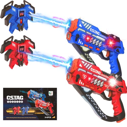 OBEST Laser Tag Set Kinder,aufladbar Infrarot Laserpistolen mit Weste-anzeige,schießspiel Laser für 2 Spieler für Innen und Außen Kinderkampfspiele,Geschenk Jungen und Mädchen für 7 8 9 10 Jahre OBEST Laser Tag Set Kinder,aufladbar Infrarot Laserpistolen mit Weste-anzeige,schießspiel Laser für 2 Spieler für Innen und Außen Kinderkampfspiele,Geschenk Jungen und Mädchen für 7 8 9 10 Jahre von OBEST