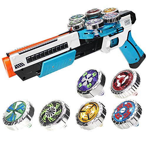 OBEST Kampfkreisel Set, Battling Tops mit Burst Launcher, Burst Turbo Kampfkreisel Magischer Kreisel Hexa Core Sammelmotor Rotierende Detonation 5 Generation Set Geschenk für Kinder von OBEST