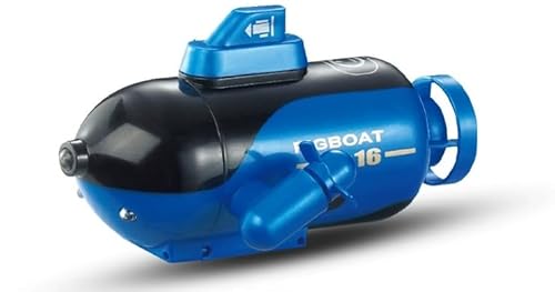 OBEST Mini Fernbedienungs U-Boot, RC Simuliertes U-Boot Modell, Elektrisches Tauchboot Spielzeug Geeignet für Aquarien, Badewannen und Schwimmbäder, Ferngesteuerte Rennboot USB-Aufladung von OBEST