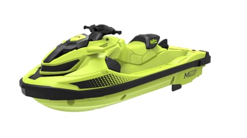OBEST Motorboot Ferngesteuert, 2.4GHz ferngesteuertes Boot Kinder und Erwachsen, RC Boot mit LED-Licht, RC Schiff Hochgeschwindigkeits Rennboote Spielzeug für Pools und Seen, Geschenk für Jungen OBEST Motorboot Ferngesteuert, 2.4GHz ferngesteuertes Boot Kinder und Erwachsen, RC Boot mit LED-Licht, RC Schiff Hochgeschwindigkeits Rennboote Spielzeug für Pools und Seen, Geschenk für Jungen von OBEST