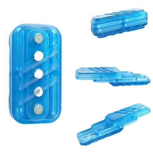 OBEST Fidget Slider Toys, Magnetischer Schieberegler Für Erwachsene, Fidget Spinner, Karte, Stress Und Sensorisches Spielzeug Für Autismus Und ADHD von OBEST