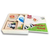 Holz-Memory, Safari, 18 Teile (Kinderspiel) von OBILO