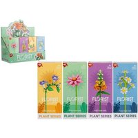 Display mit 12 Stk.: Flower Building Blocks, Serie 2, 4-fach sort., 16 cm Display mit 12 Stk.: Flower Building Blocks, Serie 2, 4-fach sort., 16 cm von OBILO