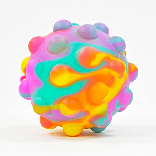 Fidget Plop Up! Ball, Multicolor, 6 cm: Plopp Up Ball in bunten Farben von OBILO
