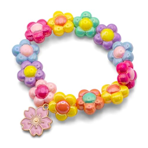Pick & Pop, Flower Power: Sensorische Silikonpads: Befreie die Perlen und bastle EIN eigenes Armband. von OBILO