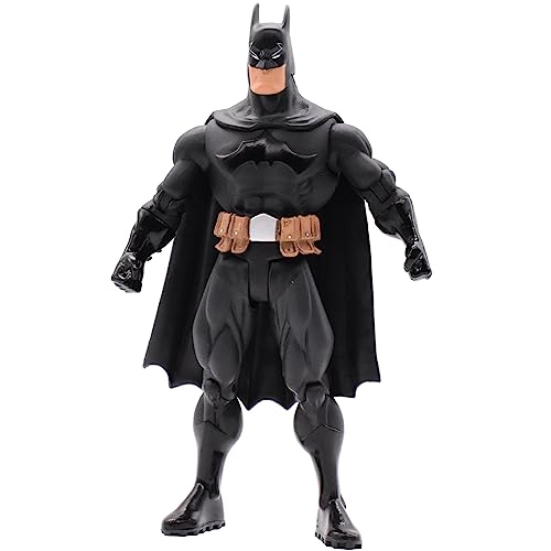 OBLRXM DC Comics Batman Figur, 7-inch Batman Actionfigur Statue, DC Comic Charakter -Statue -Spielzeug, Geburtstagsgeschenke, Superhelden Batman Serienfiguren, Spielzeug für Kinder ab 4 Jahren von OBLRXM