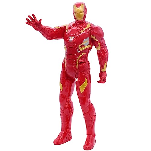 OBLRXM Iron-Man Figur, Avengers Titan Hero Serie Iron-Man, 17 cm große Action-Figur, Iron-Man Actionfigur Sammlerspielzeug für Kinder Geburtstagsgeschenk, Spielzeug für Kinder ab 4 Jahren von OBLRXM