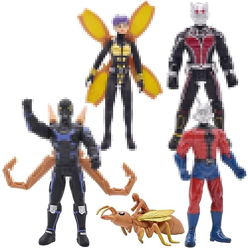 OBLRXM Avengers Legends-Serie Ant-Man Figur, Avengers Figur, Ant-Man und The Wasp, Avengers Legends Action-Figur, 12 cm Action-Figur, Desktop -Dekoration, eburtstagsfeier von OBLRXM