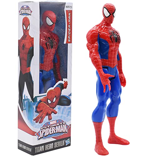OBLRXM Spiderman Figur, Spiderman Spielzeug, Spider-Man Titan Hero Serie Spider-Man Action-Figur, 30.5 cm große Superhelden Action-Figur, Inspiriert von Spider-Man Movie von OBLRXM