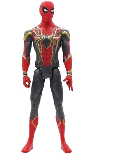 OBLRXM Spiderman Figur, Spiderman Spielzeug, Spider-Man Titan Hero Series 30.5 cm Iron Spider Integration Suit Spider-Man Actionfigur, inspiriert vom Spider-Man Film, für Kinder ab 3 Jahren von OBLRXM