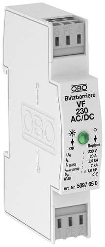 OBO Bettermann 5097650 VF230-AC/DC Blitzbarriere 7 kA 1St. von OBO Bettermann