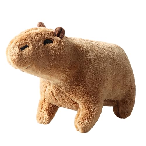 OCDSLYGB Simulation Capybara Plüschtier,30 cm Niedlichen Capybara Kuscheltiere Plüschtier,Realistische Wildtiere Stofftiere,Capybara Kuscheltier Kissen Geburtstagsgeschenk Für Kinder von OCDSLYGB