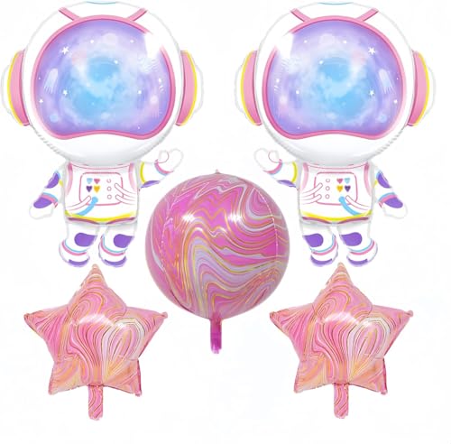 5Pcs Astronaut Balloons for Girls/Two the Moon Birthday Girl Decor/Girl Astronaut Space Party Decor/Purple Outer Space Astronaut 4D Planet Balloons for Girl/Planet Space Travel UFO Baby Shower 5Pcs Astronaut Balloons for Girls/Two the Moon Birthday Girl Decor/Girl Astronaut Space Party Decor/Purple Outer Space Astronaut 4D Planet Balloons for Girl/Planet Space Travel UFO Baby Shower von OCHILIMA